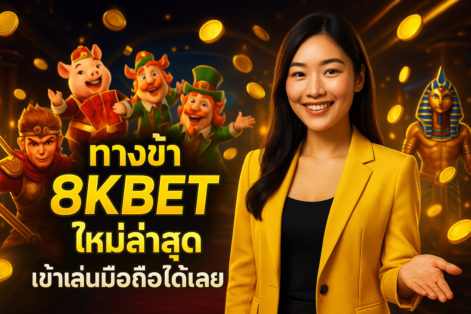 ทางเข้า 8KBET ใหม่ล่าสุด เข้าเล่นมือถือได้เลย