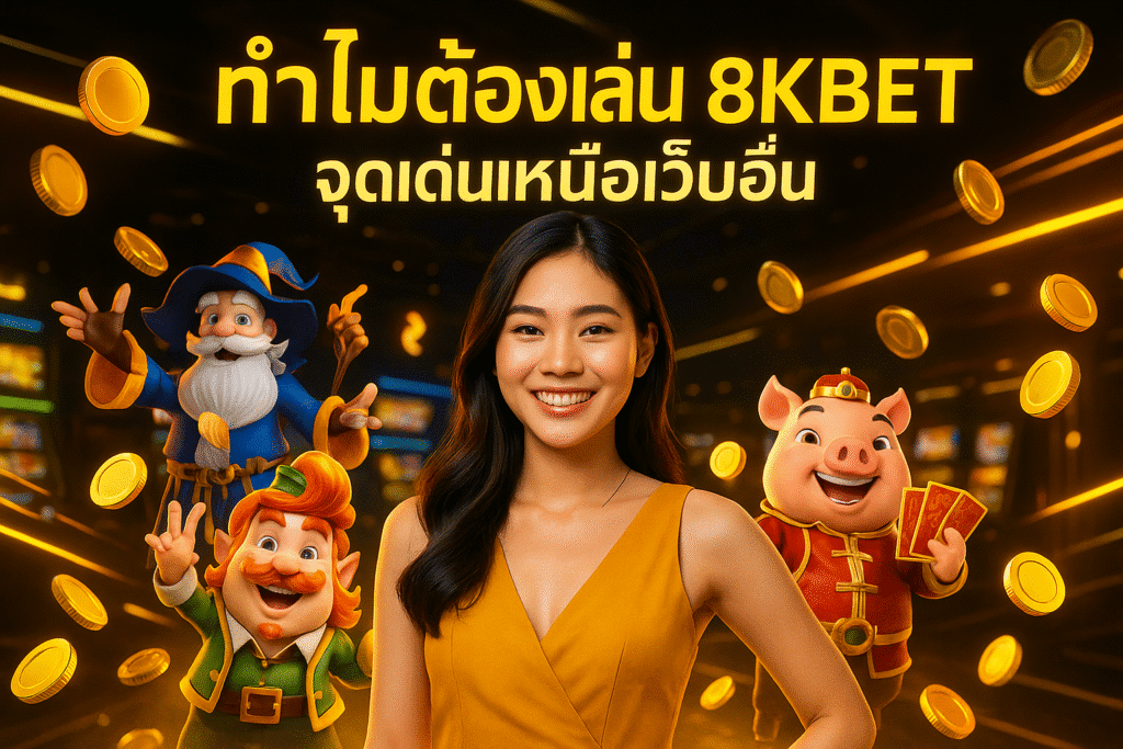 ทำไมต้องเล่น 8KBET จุดเด่นเหนือเว็บอื่น