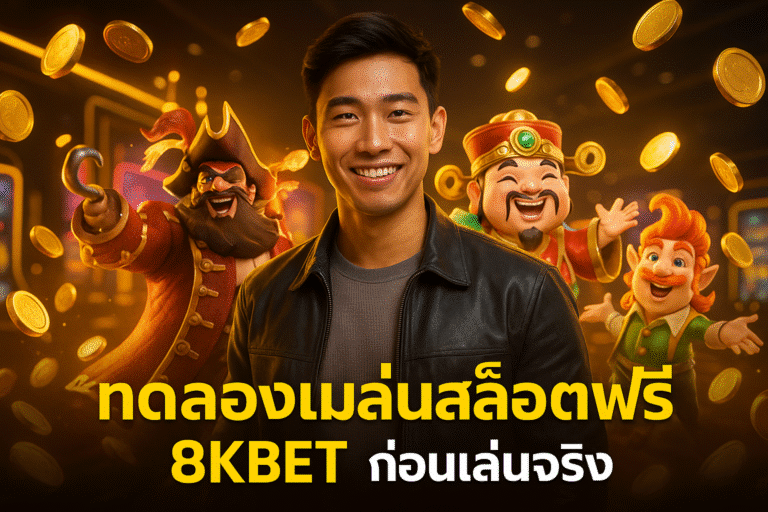 ทดลองเล่นสล็อตฟรี 8KBET ก่อนเล่นจริง