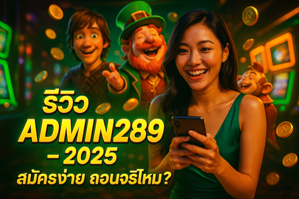 รีวิว ADMIN289 2025 – สมัครง่าย ถอนจริงไหม?